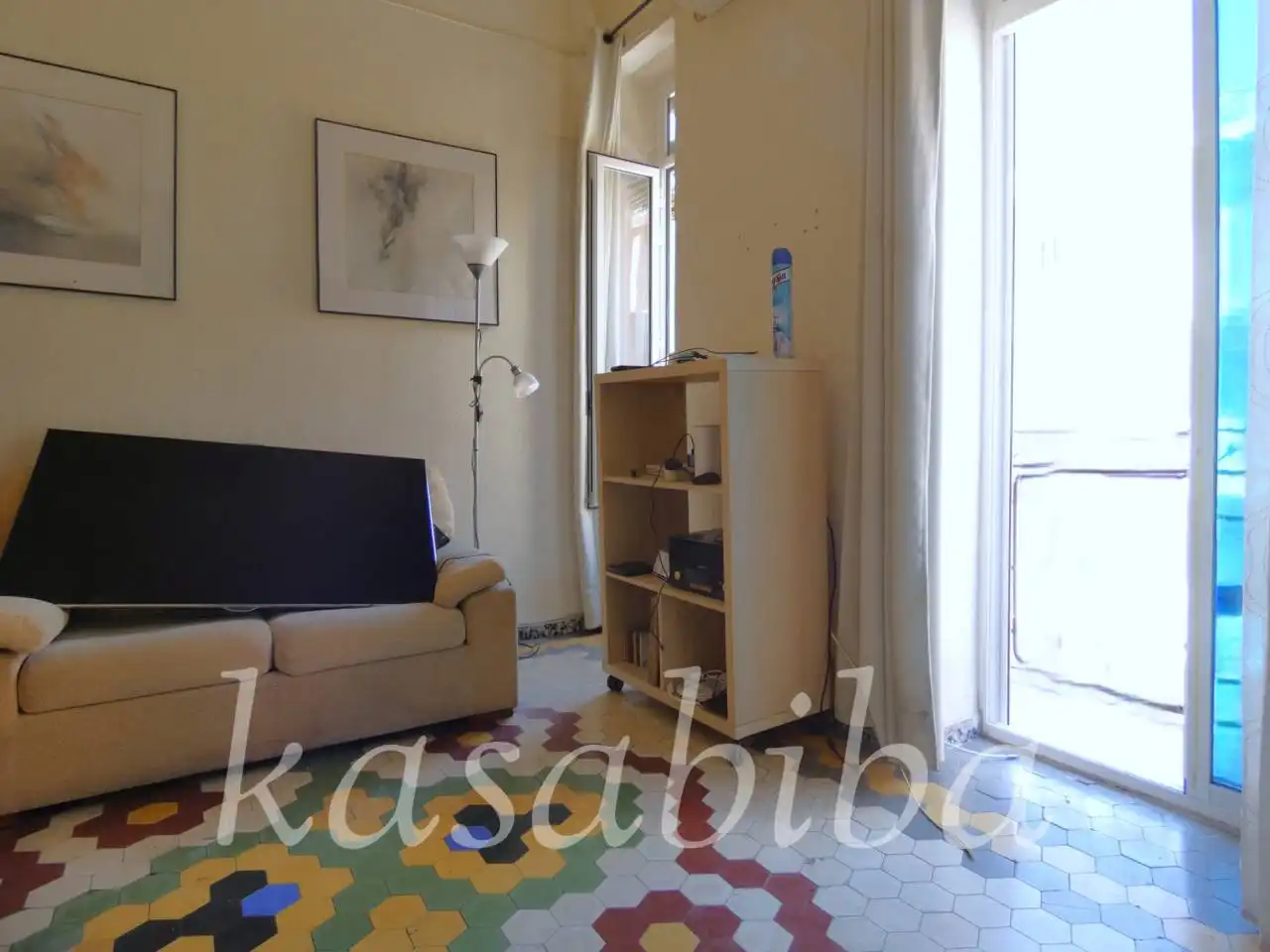 Bedroom of Flat for sale in Valencia  with Air Conditioner and Balcony