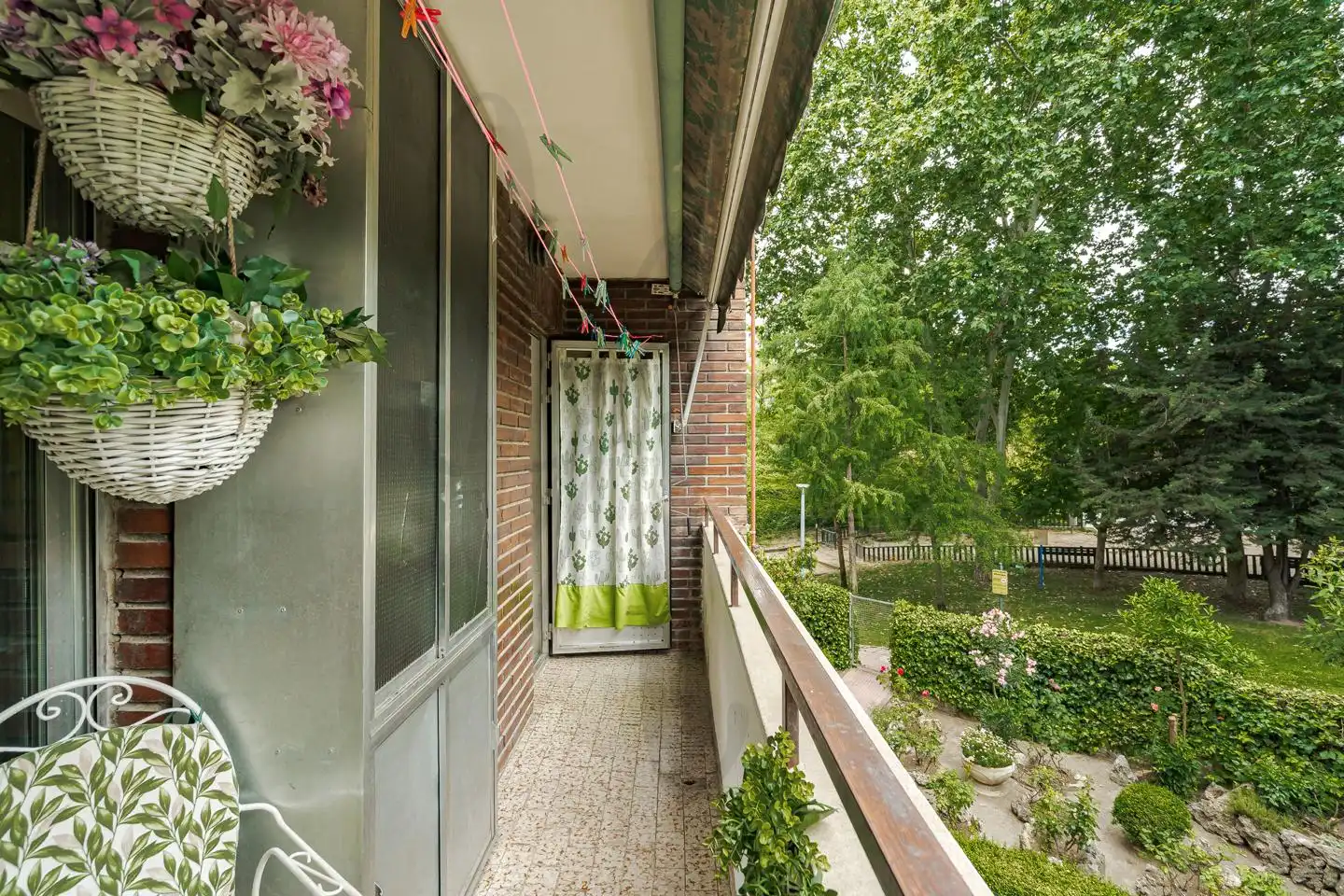 Balcony of Flat for sale in San Sebastián de los Reyes  with Heating, Parquet flooring and Terrace