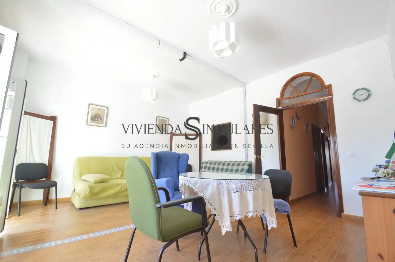 Living room of Houses for sale in Arroyomolinos de León  with Terrace and Balcony