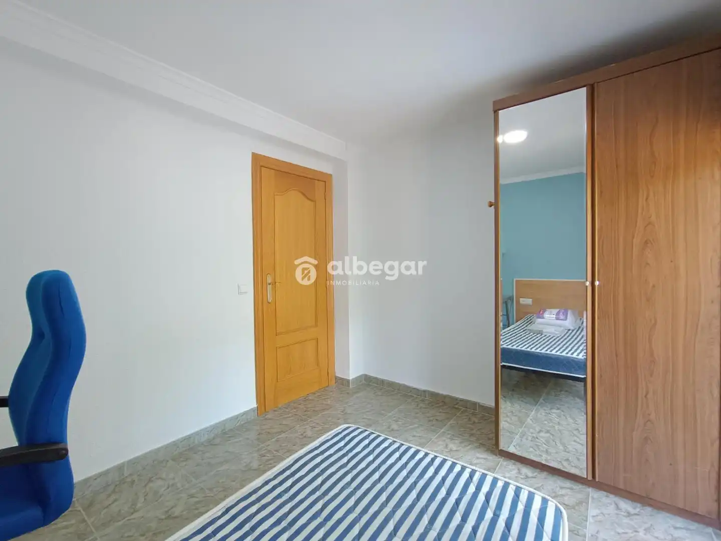 Schlafzimmer von Wohnung zum Verkauf in Valencia mit Klimaanlage und Möbliert