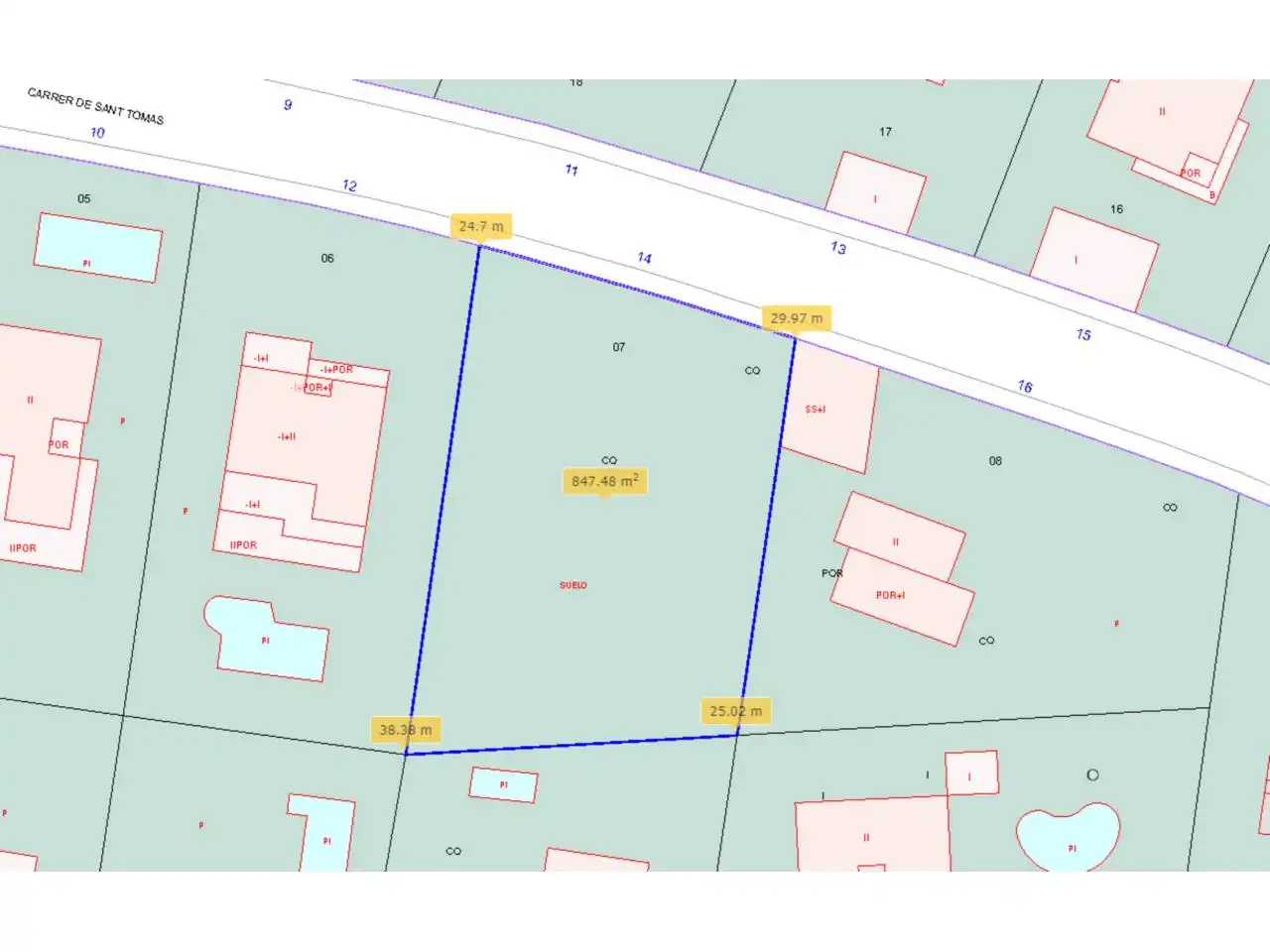 Terreno rústico en venta en Calle Sant Tomàs 14, imagen 38