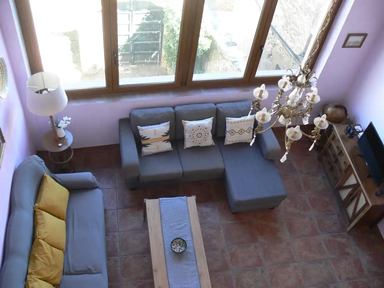 Sala d'estar de Finca rústica en venda en Artesa de Segre amb Calefacció, Jardí privat i Balcó