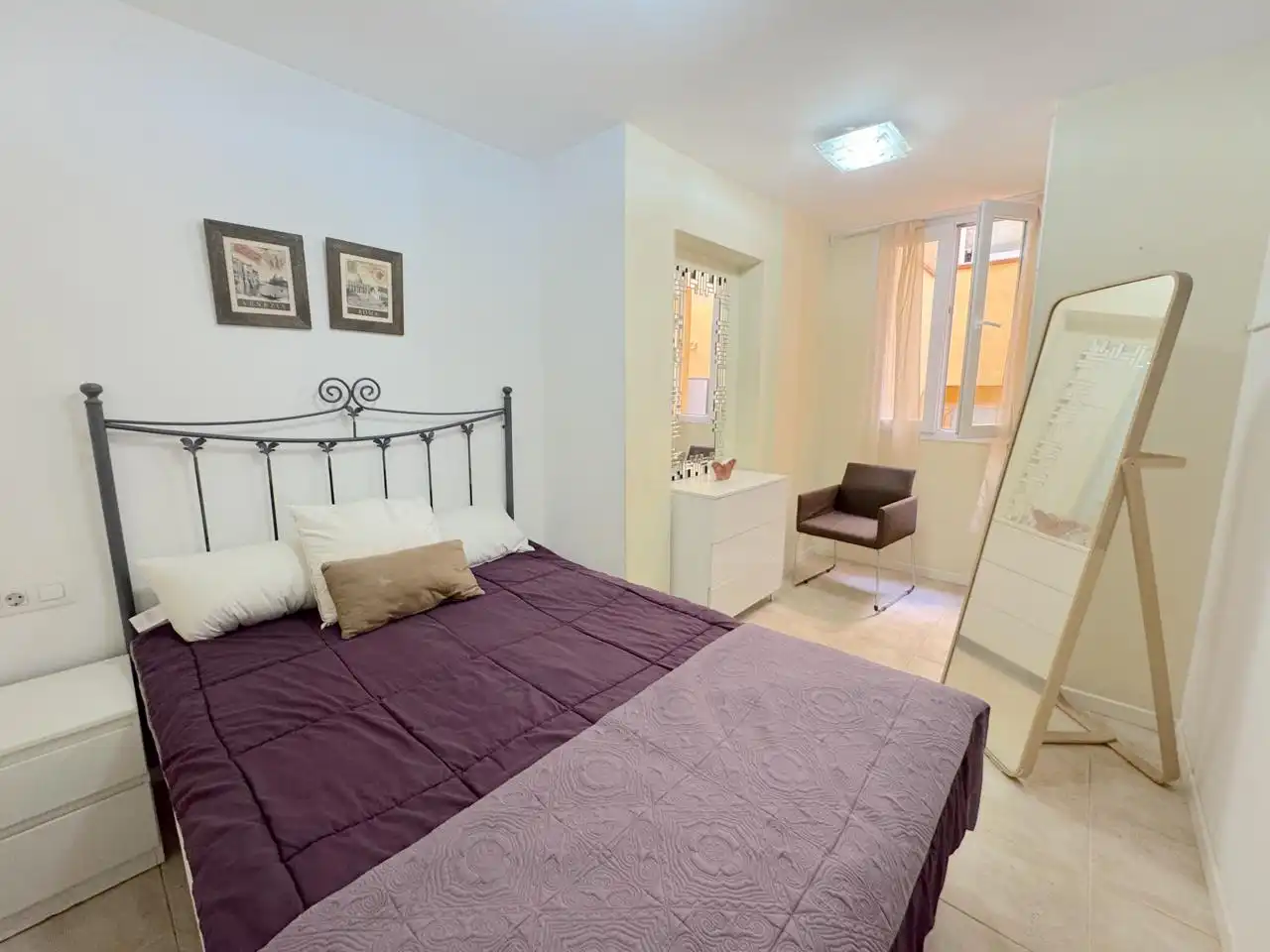 Schlafzimmer von Maisonette zum Verkauf in Puerto de la Cruz mit Klimaanlage, Terrasse und Möbliert
