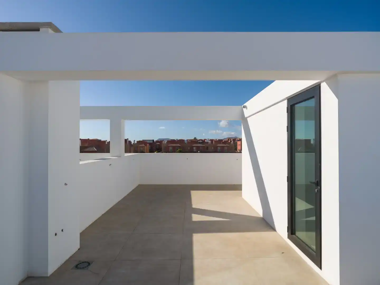 Terrassa de Dúplex de lloguer en La Oliva amb Jardí privat, Piscina i Moblat