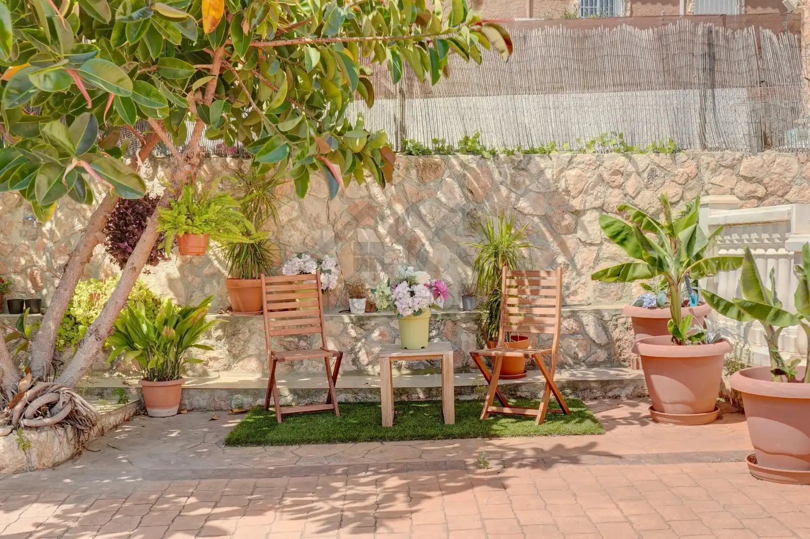 Terrace of Houses for sale in La Pobla de Vallbona  with Air Conditioner, Heating and Private garden