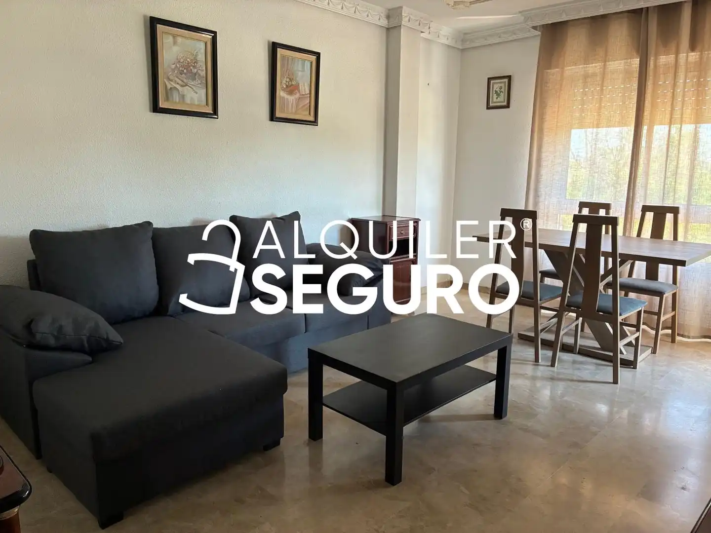 Living room of Flat for rent in Córdoba  with Air Conditioner and Furnished
