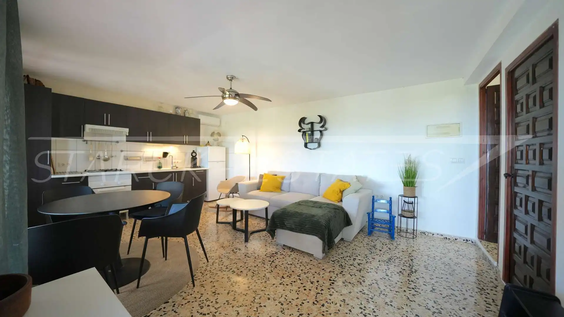 Sala d'estar de Casa o xalet en venda en Benidoleig amb Aire condicionat i Piscina