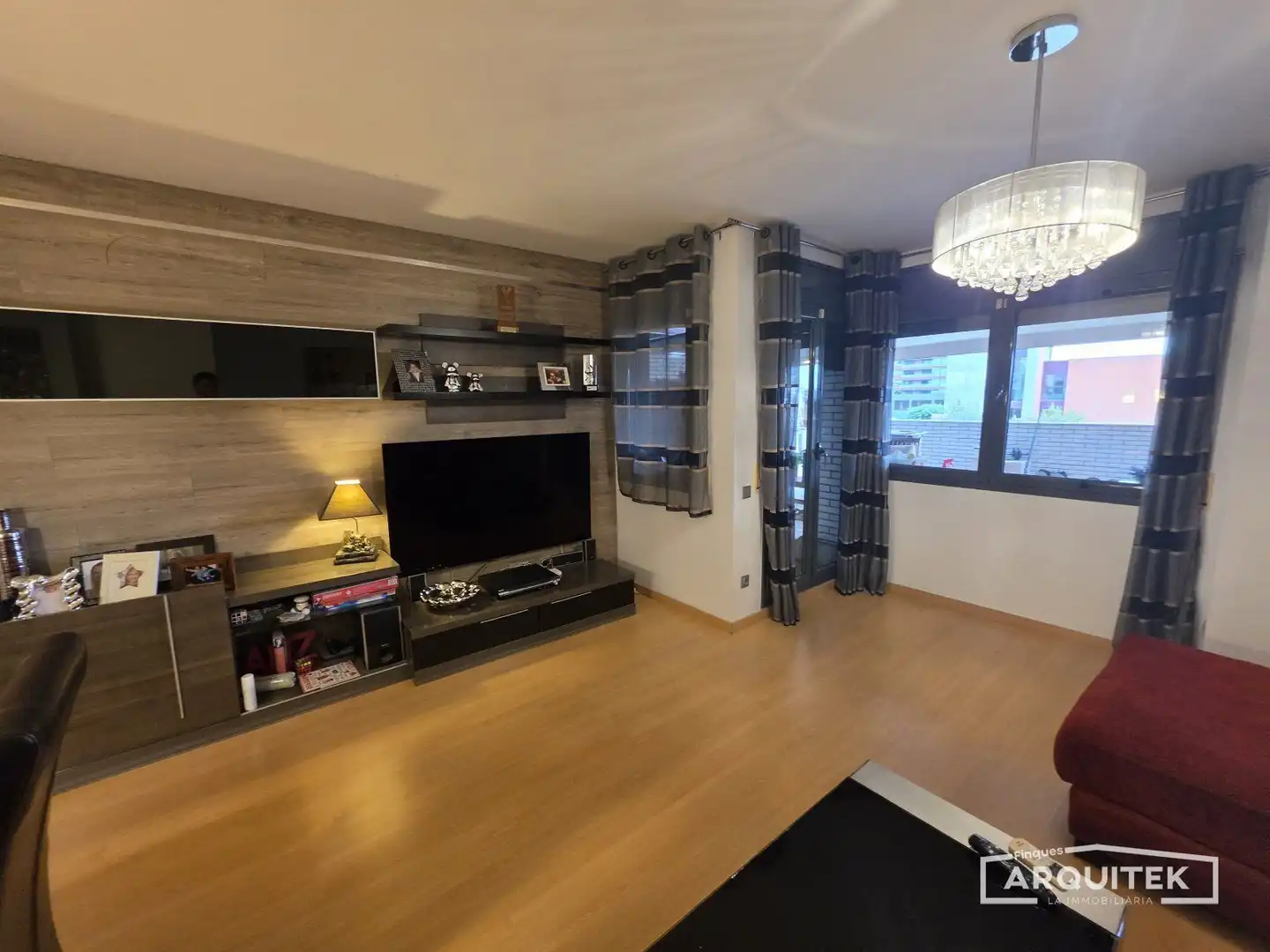 Sala d'estar de Pis en venda en Lleida amb Aire condicionat, Calefacció i Jardí privat