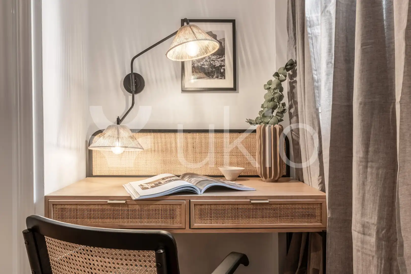 Bedroom of Flat for rent in Madrid  with Air Conditioner, Heating and Terrace