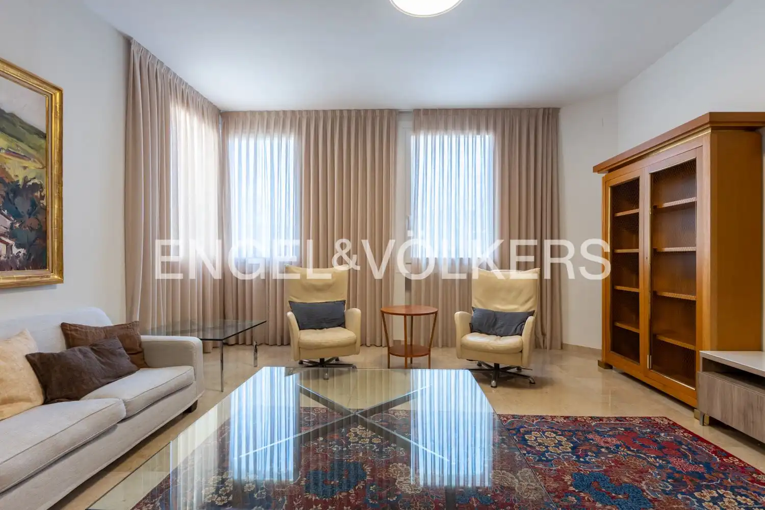 Sala de estar de Piso de alquiler en Valencia con Aire acondicionado, Calefacción y Amueblado