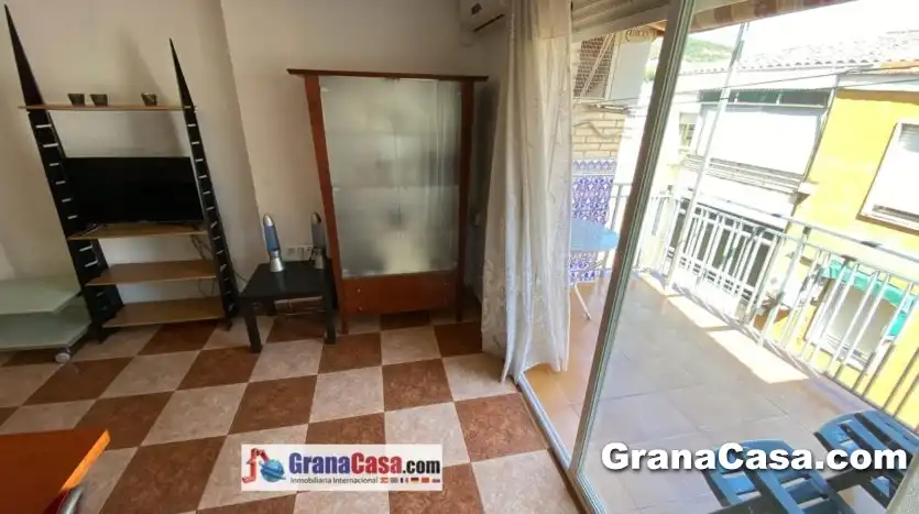 Balcony of Attic for rent in Granada  with Air Conditioner, Heating and Terrace