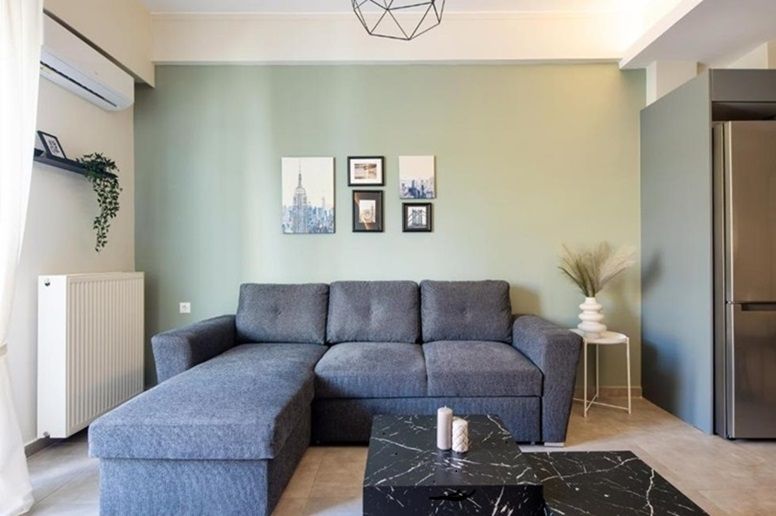 Living room of Flat to rent in Salamanca Capital  with Air Conditioner, Furnished and TV