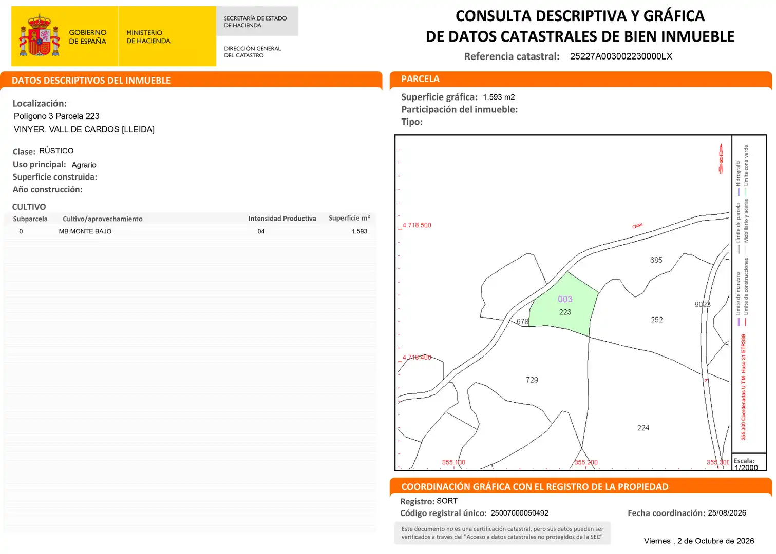 Terreny rústic en venda a Vall de Cardós, imagen 7