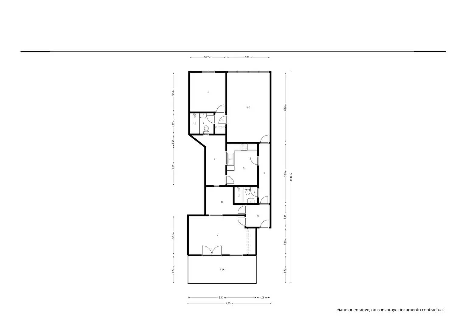 Piso en venta en Av Barcelona, imagen 35