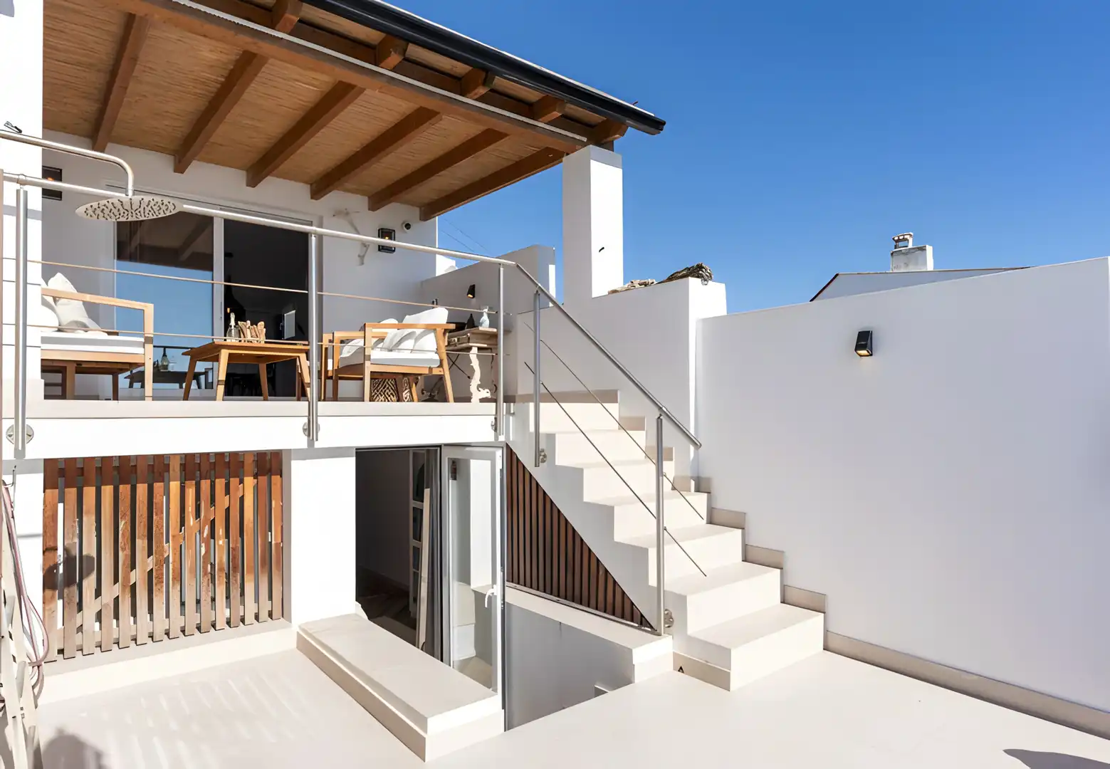 Terrassa de Casa adosada en venda en Estepona amb Aire condicionat, Calefacció i Terrassa