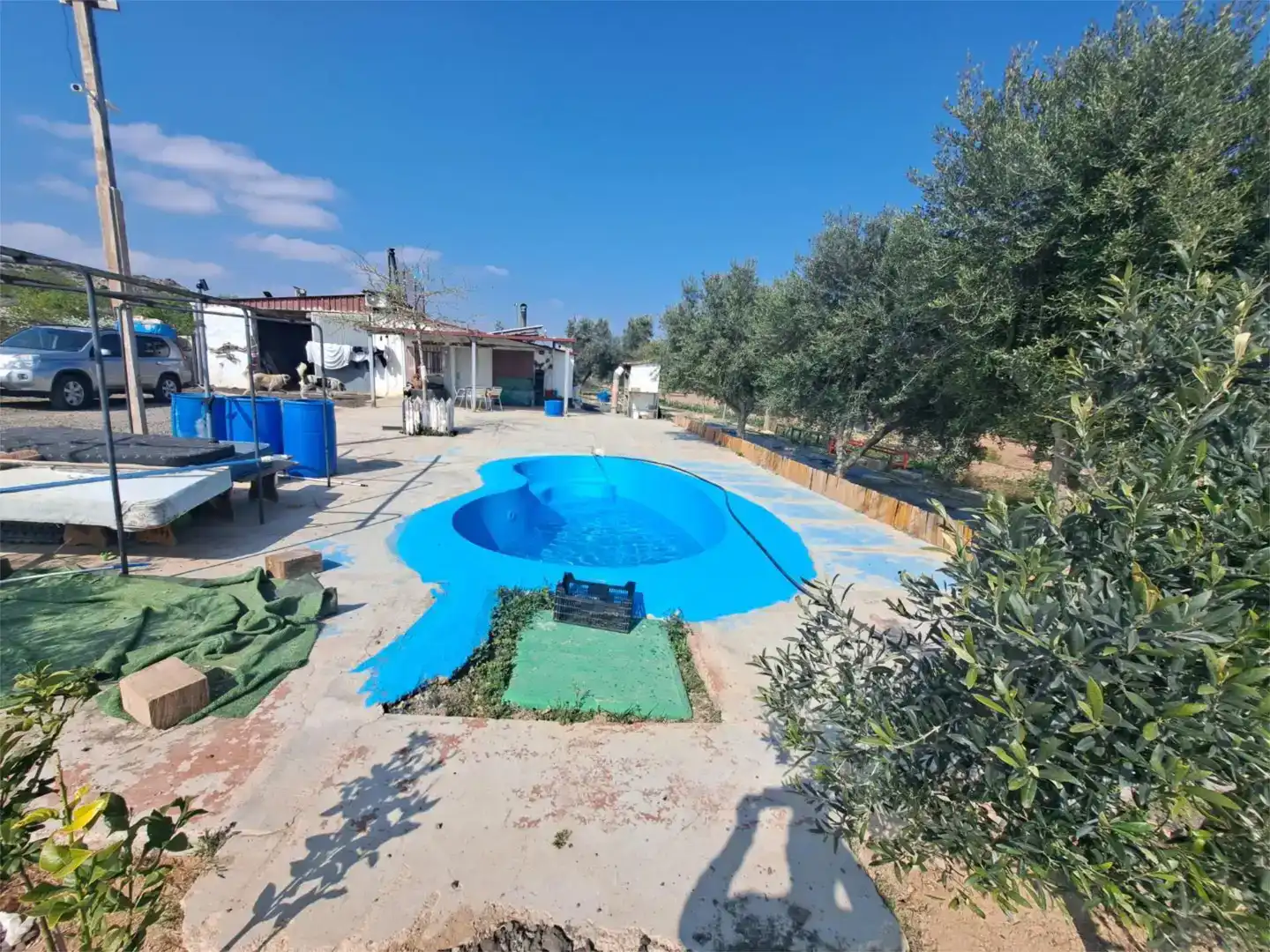 Swimming pool of Flat for sale in Calanda  with Air Conditioner, Private garden and Parquet flooring