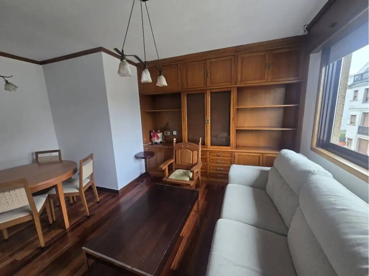 Sala de estar de Dúplex en venta en Lugo con Calefacción, Trastero y Amueblado