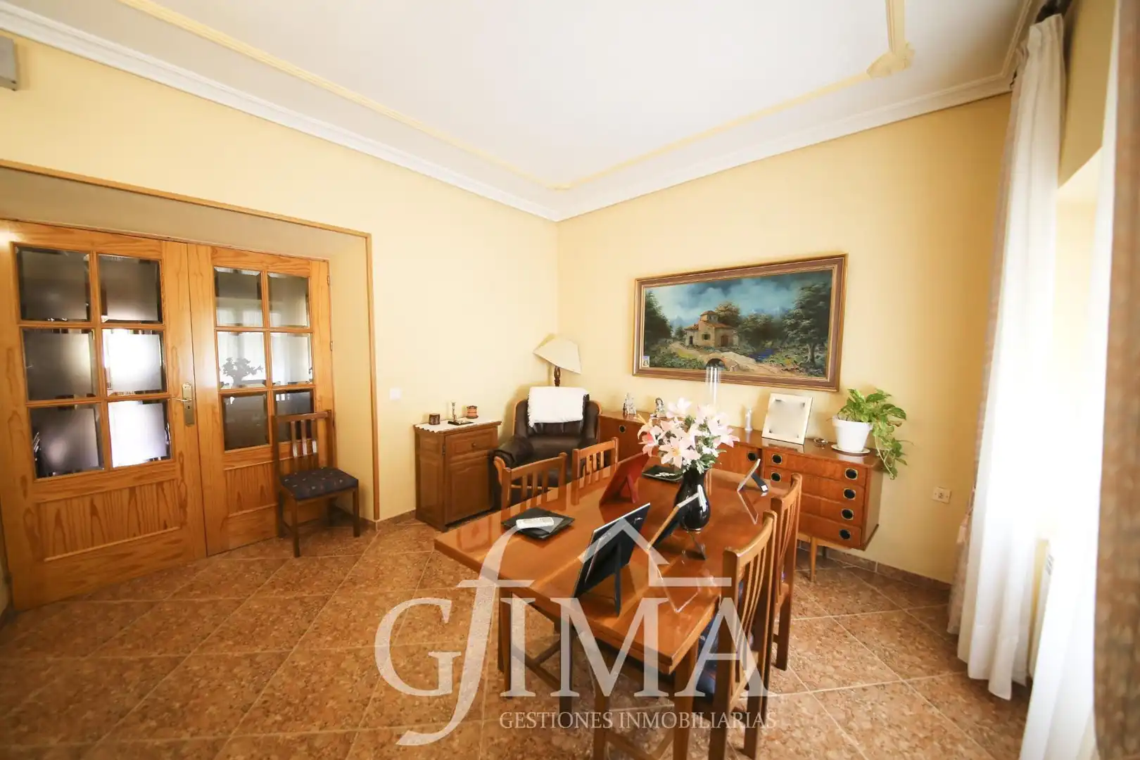 Dining room of Houses for sale in Tomelloso  with Air Conditioner, Heating and Terrace