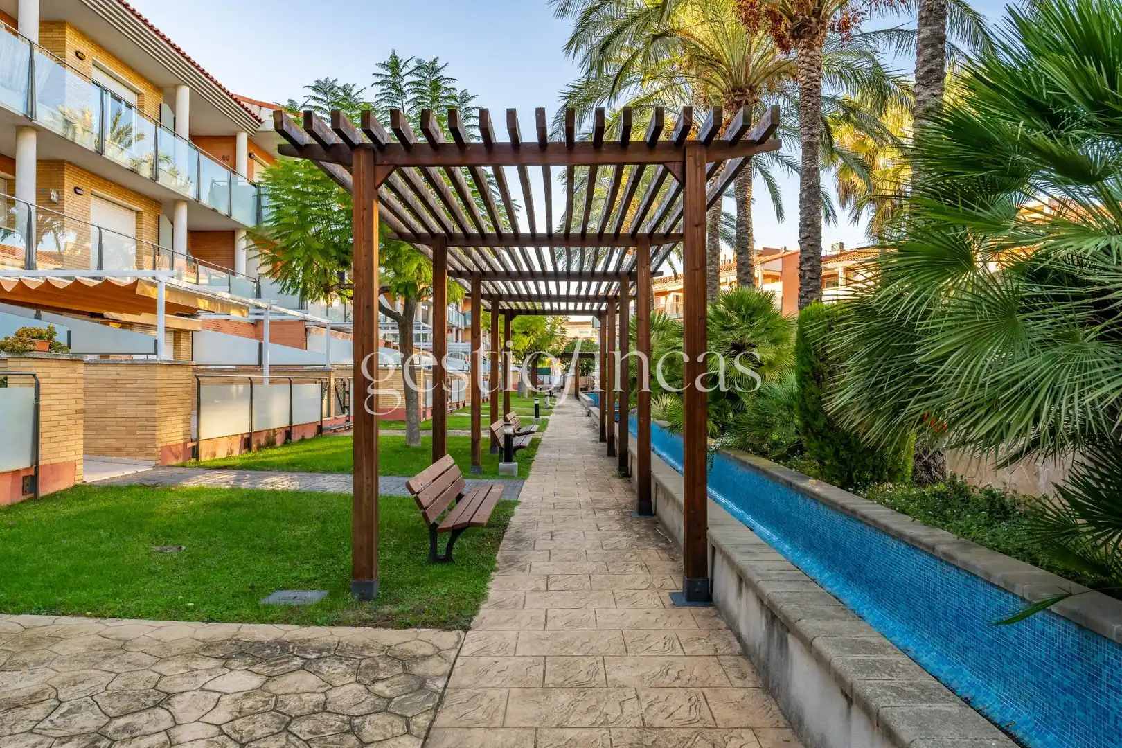 Terrace of Flat for sale in Cambrils  with Air Conditioner, Heating and Private garden