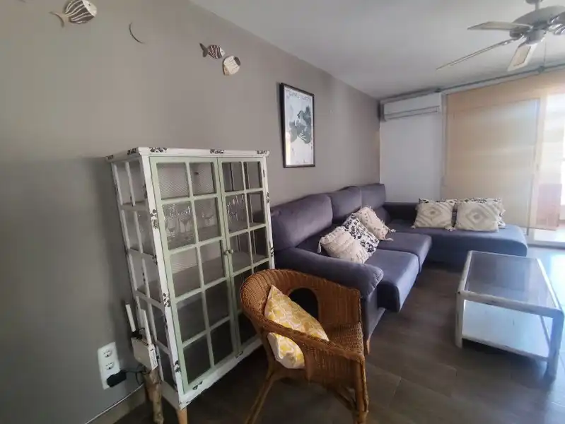Sala de estar de Apartamento en venta en Cullera con Aire acondicionado, Calefacción y Parquet