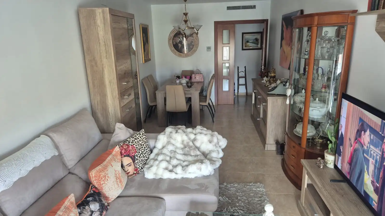 Living room of Flat for sale in Móra d'Ebre  with Air Conditioner, Heating and Storage room