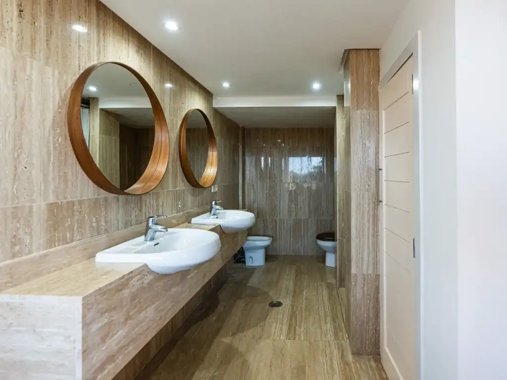 Baño de Apartamento en venta en Sant Josep de sa Talaia con Calefacción y Jardín privado