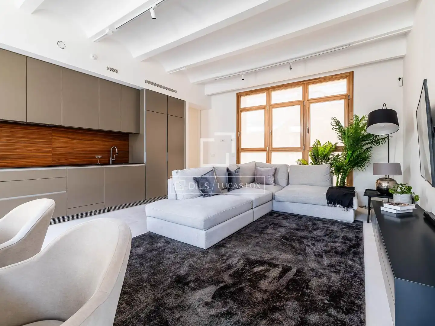 Living room of Attic for sale in Madrid  with Air Conditioner, Heating and Terrace