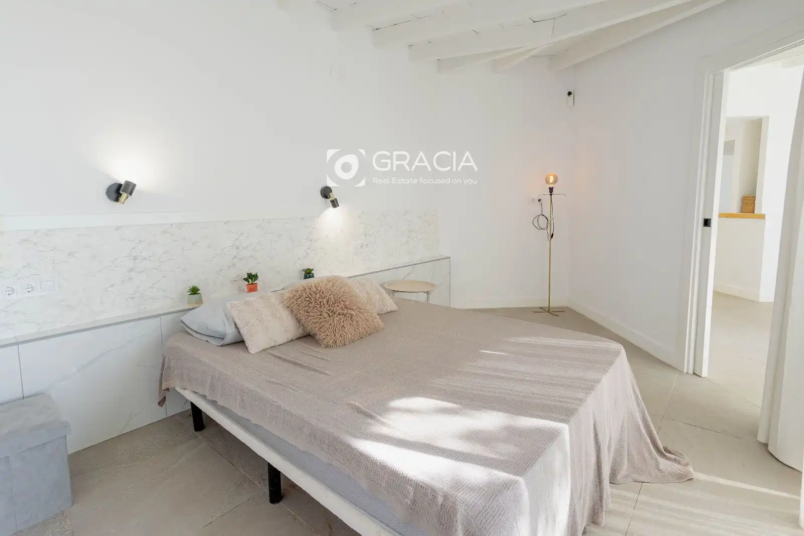 Dormitori de Casa adosada en venda en Adeje amb Jardí privat, Terrassa i Traster