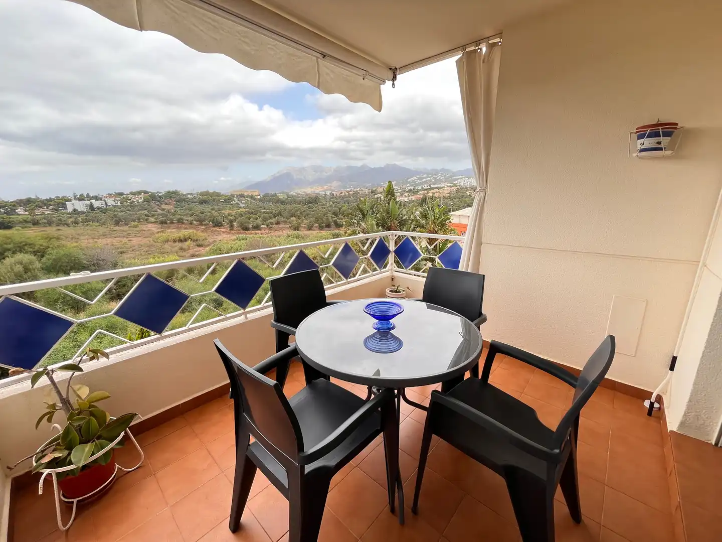 Terrace of Apartments for rent in Marbella  with Air Conditioner, Terrace and Furnished
