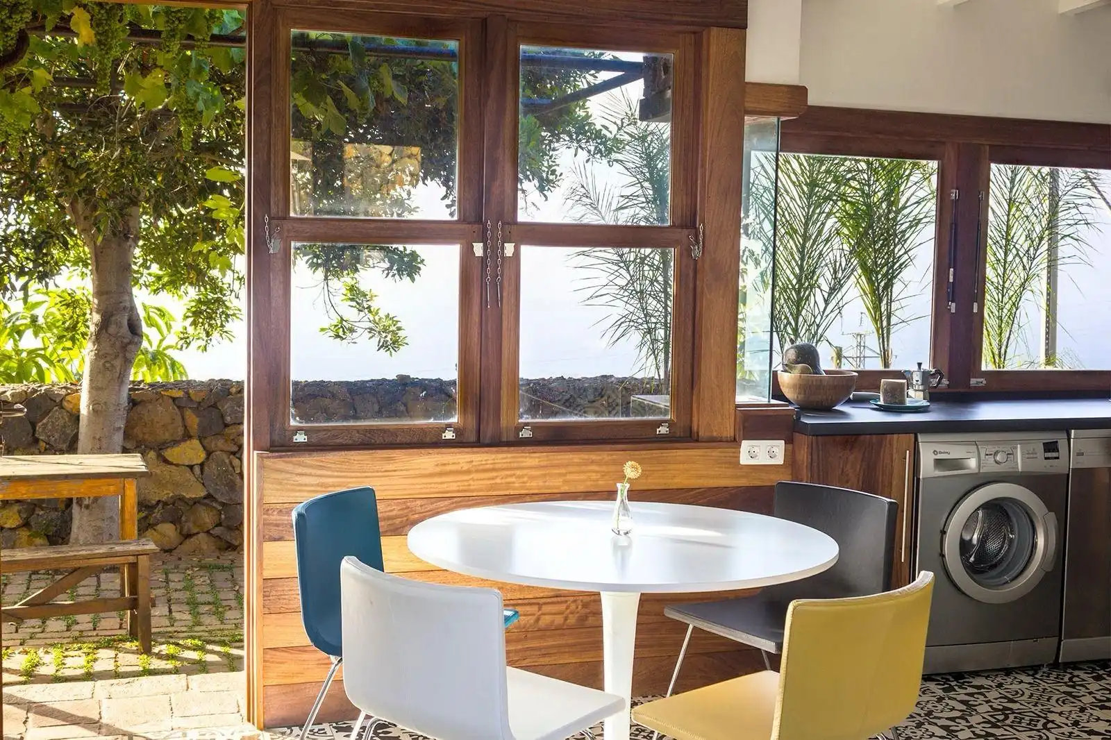 Esszimmer von Country house zum Verkauf in Santa Úrsula mit Privatgarten, Terrasse und Schwimmbad