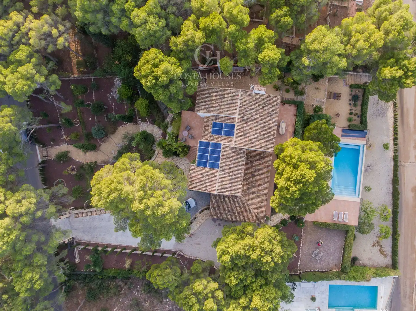 Exterior view of Houses for sale in Jávea / Xàbia  with Air Conditioner, Private garden and Terrace