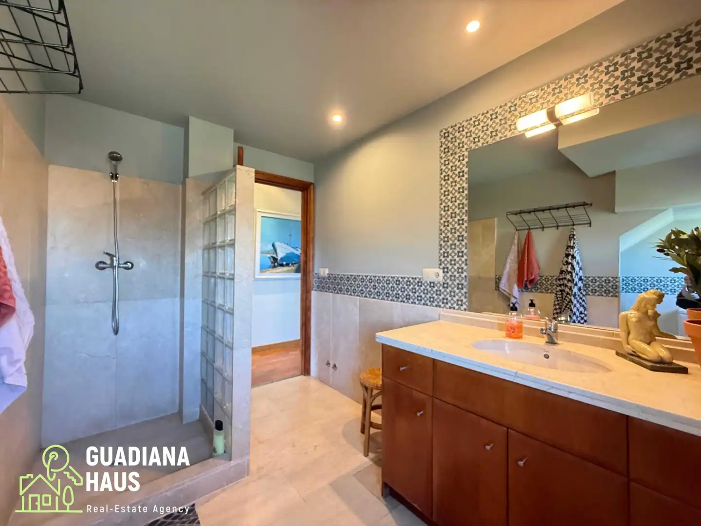 Bathroom of Houses for sale in Ayamonte  with Air Conditioner, Private garden and Terrace