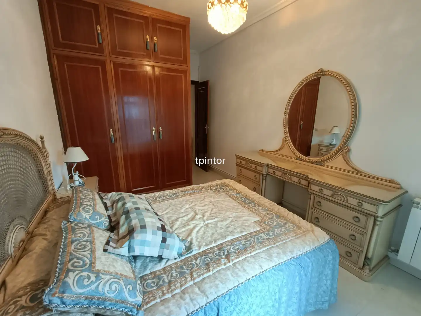 Bedroom of Flat for rent in Cáceres  with Air Conditioner, Heating and Private garden