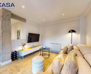 Sala d'estar de Pis en venda en Bilbao  amb Terrassa
