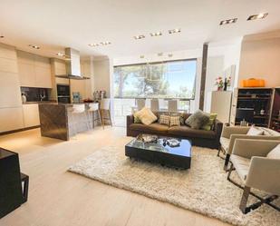 Sala d'estar de Apartament de lloguer en Estepona amb Aire condicionat, Calefacció i Moblat