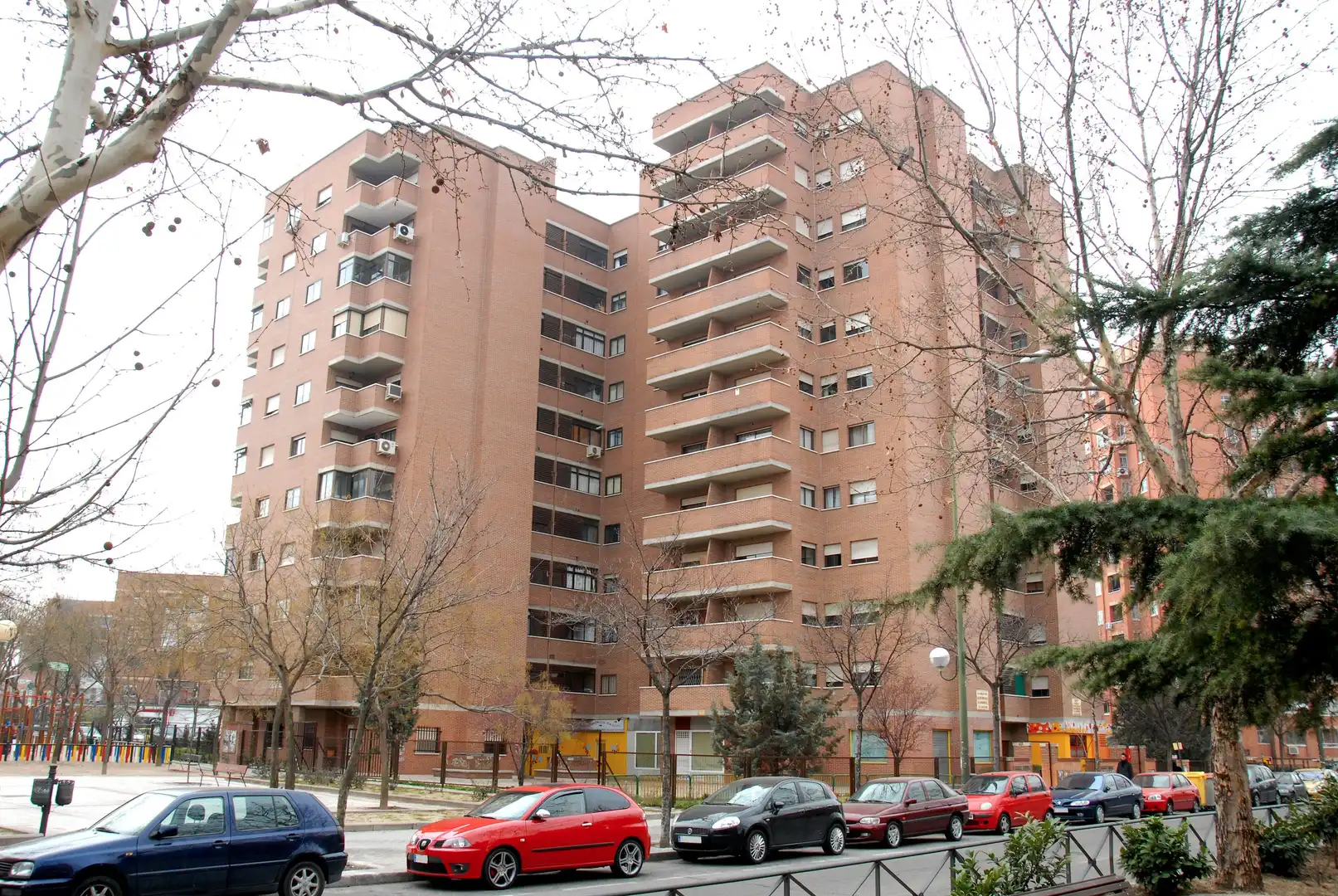Vista exterior de Garaje de alquiler en Madrid