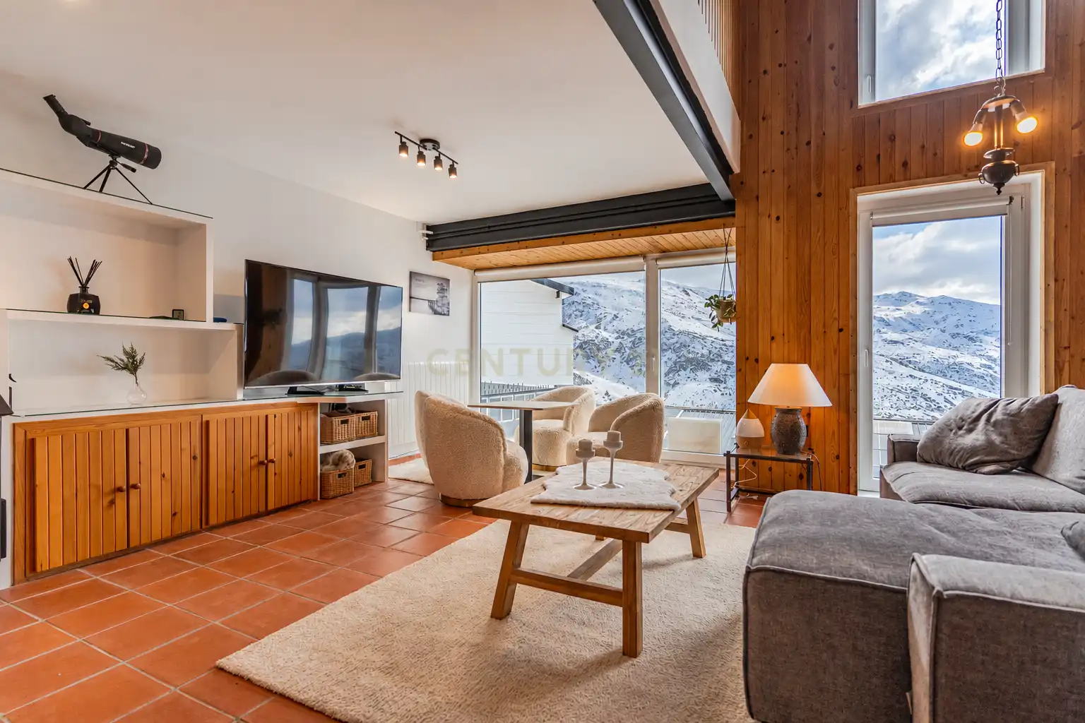Sala de estar de Dúplex en venta en Zona alta