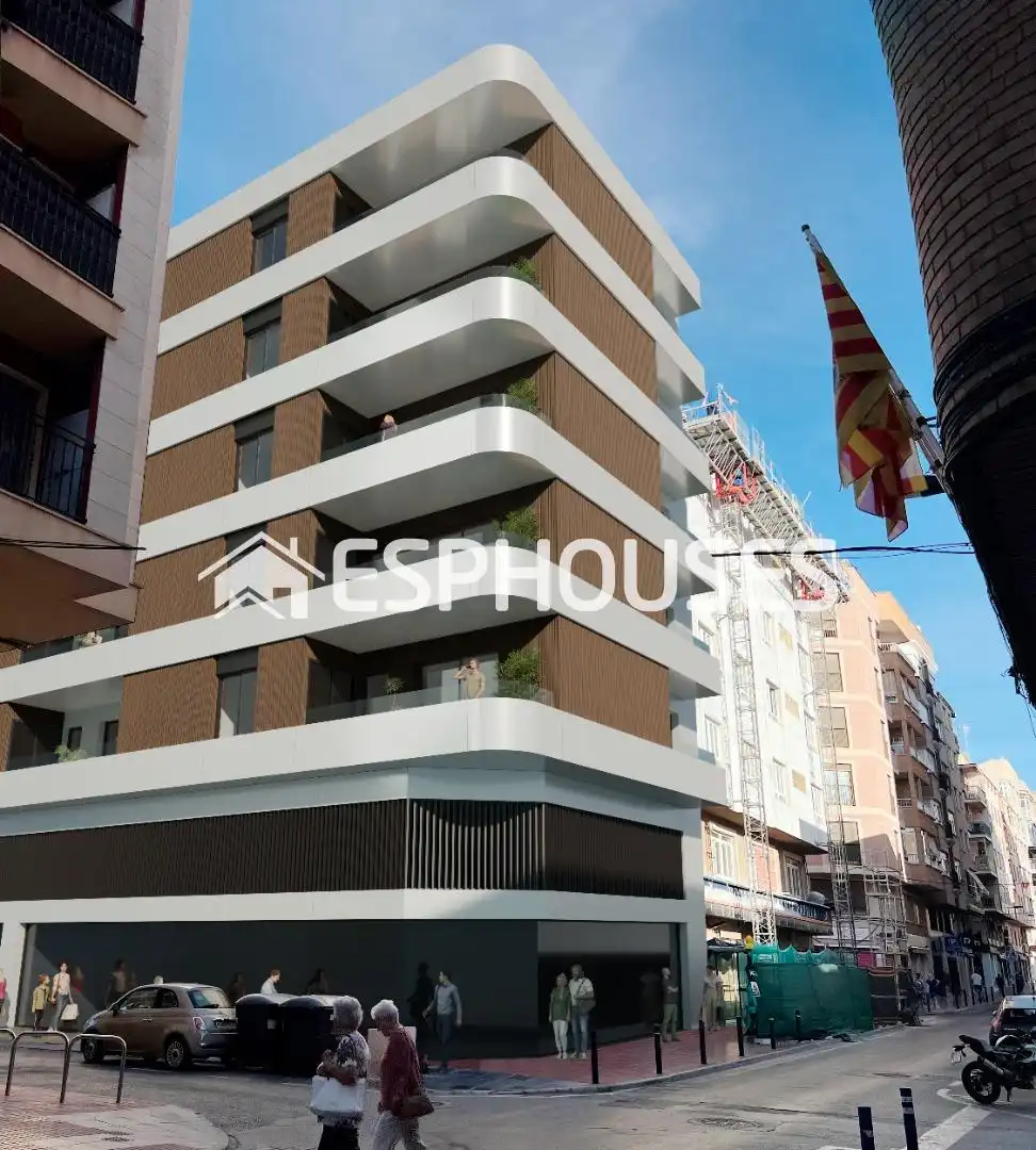 Appartement compact avec terrasse à vendre à Santa Pola ciudad