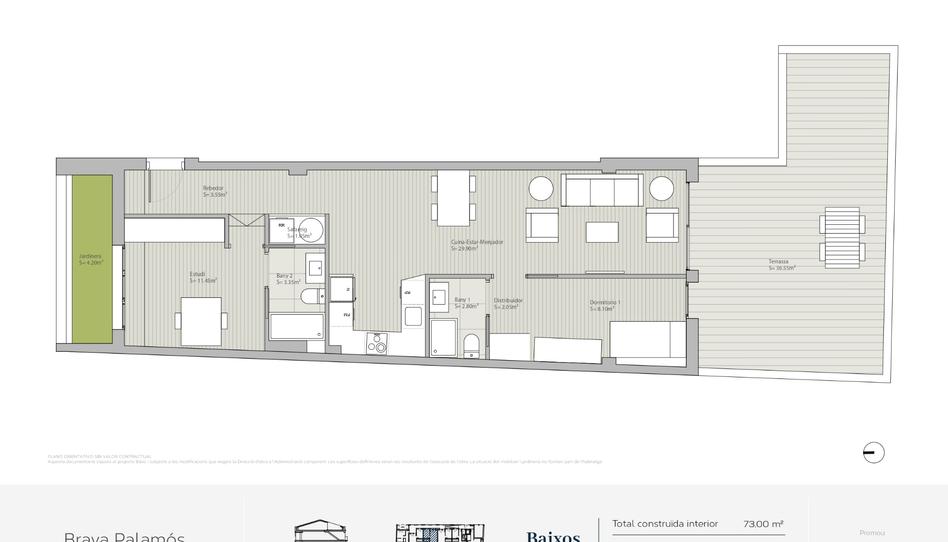 Foto 1 de Pis en venda a Carrer Mossèn Jacint Verdaguer, 44, Centre, Girona