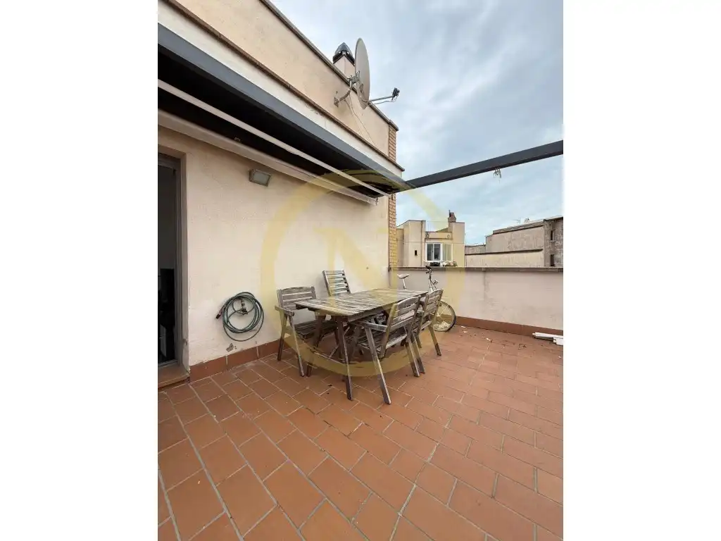 Balcony of Attic for sale in Barcelona  with Air Conditioner