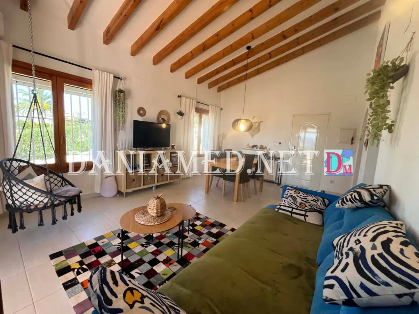Living room of Houses for sale in Dénia  with Air Conditioner, Heating and Private garden