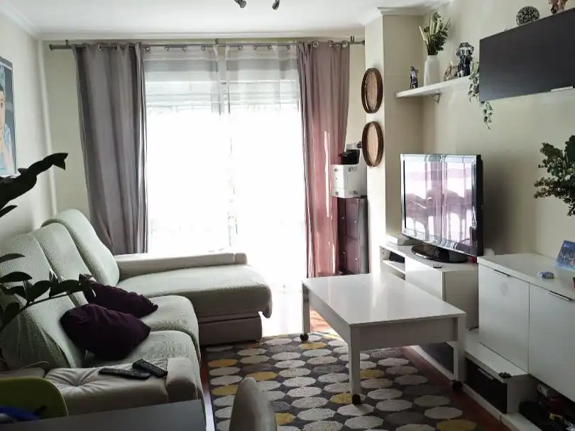 Sala d'estar de Pis en venda en Pontevedra Capital 