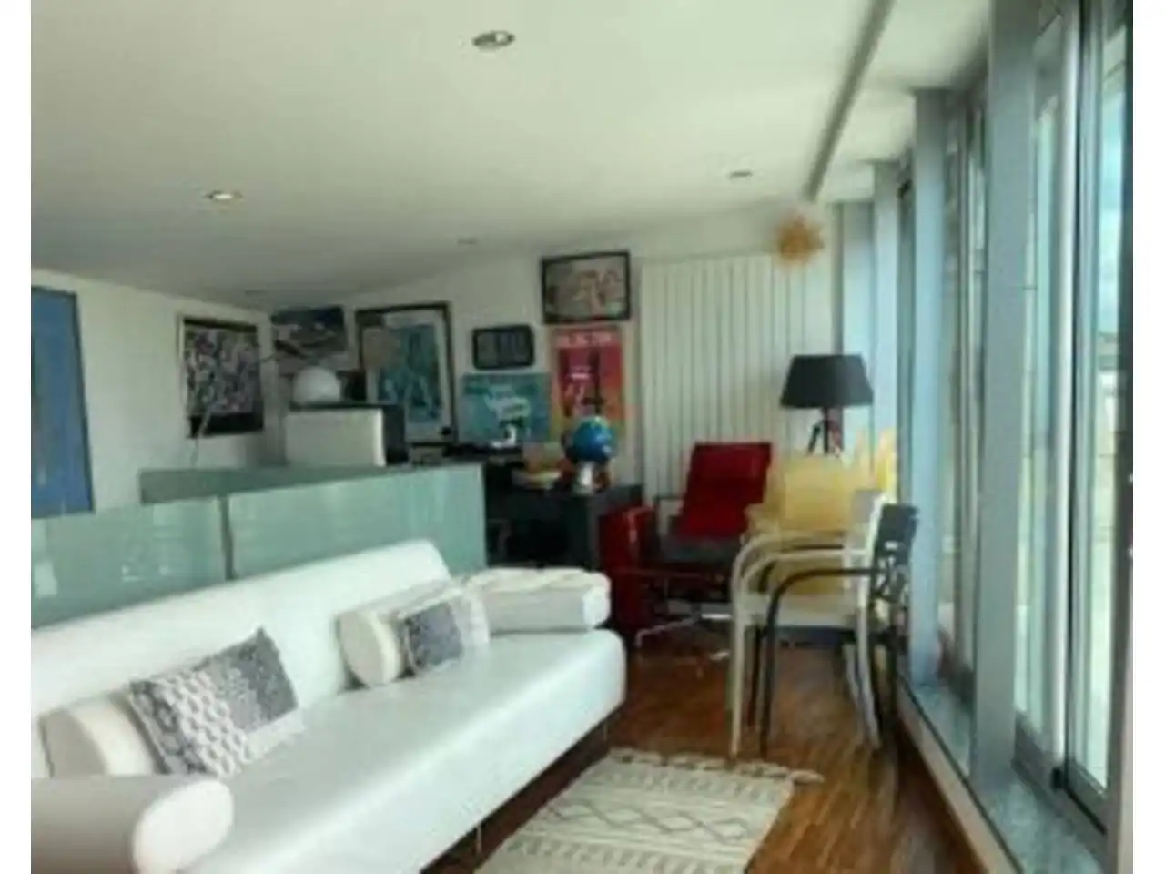 Sala de estar de Ático de alquiler en Nigrán con Calefacción, Parquet y Terraza