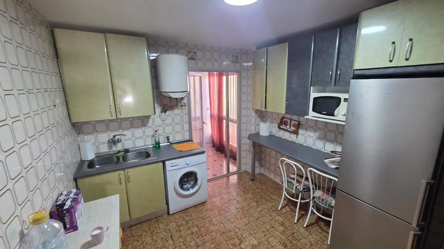 Kitchen of Flat for sale in Santa Cruz de la Zarza  with Heating, Parquet flooring and Terrace