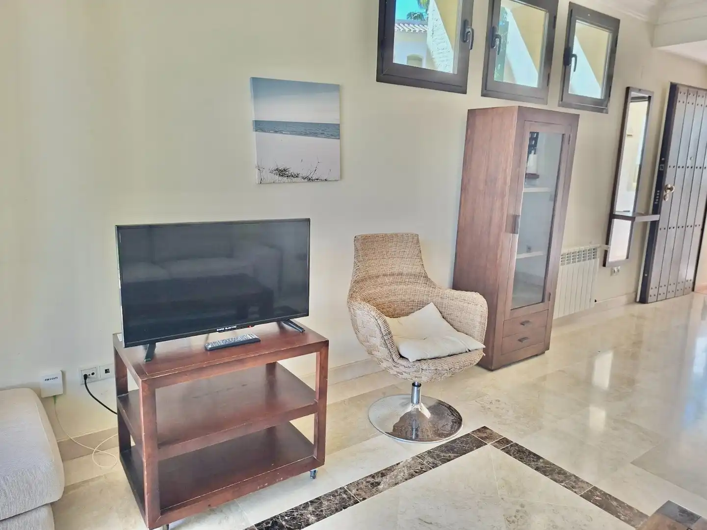 Sala de estar de Piso en venta en San Javier con Aire acondicionado, Jardín privado y Terraza