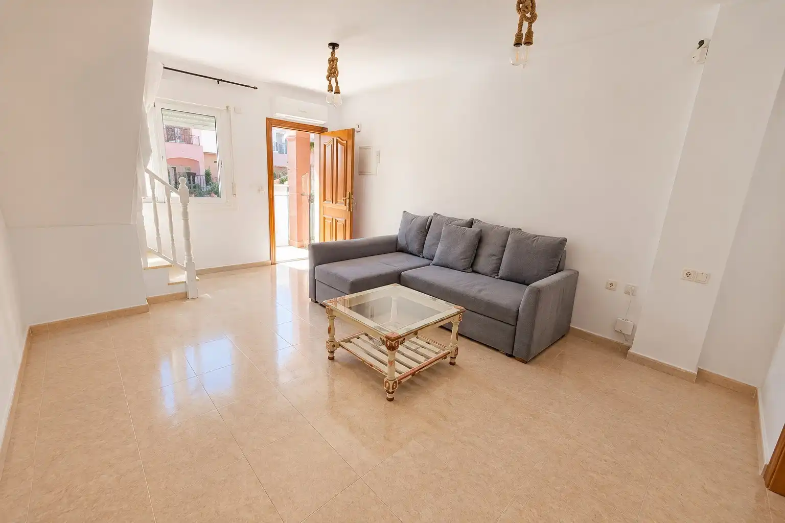 Sala de estar de Casa o chalet en venta en San Javier con Aire acondicionado, Calefacción y Piscina