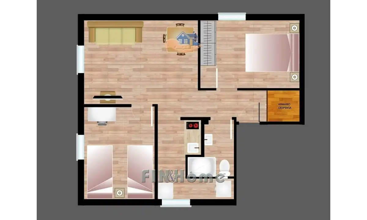 Wohnung zum Verkauf in Sevilla mit Klimaanlage und Möbliert