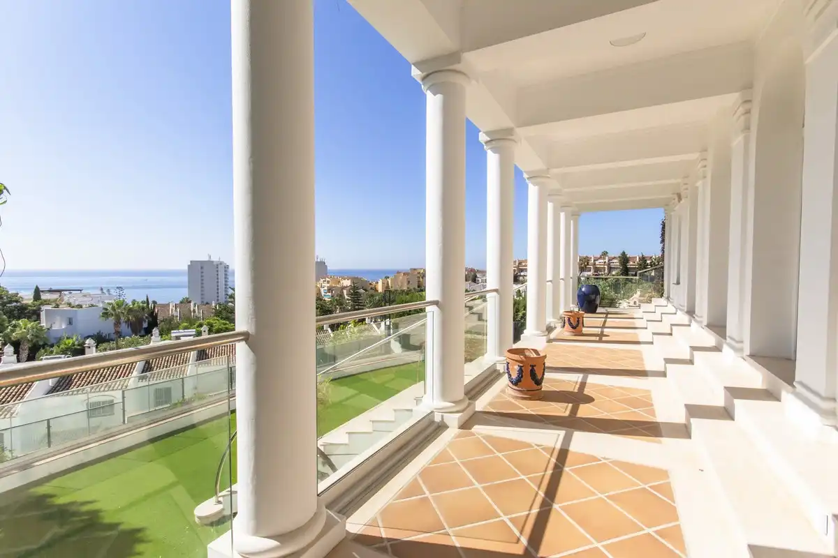 Terrace of Houses for sale in Benalmádena  with Air Conditioner, Private garden and Terrace