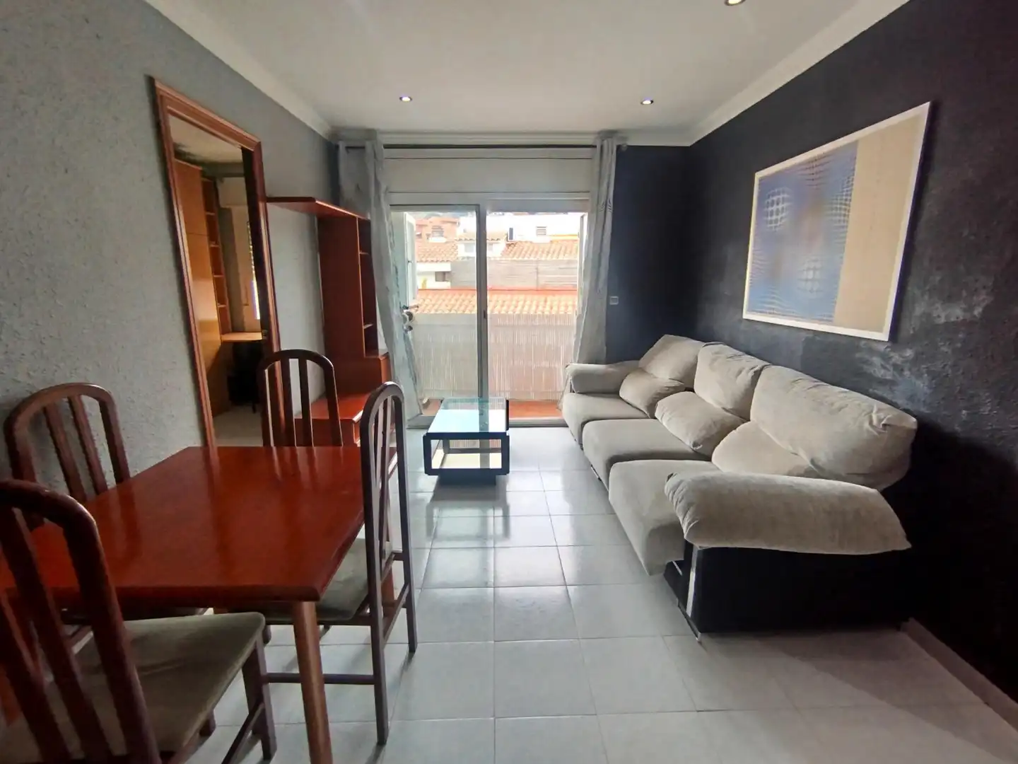 Living room of Attic for sale in Canet de Mar  with Heating and Balcony