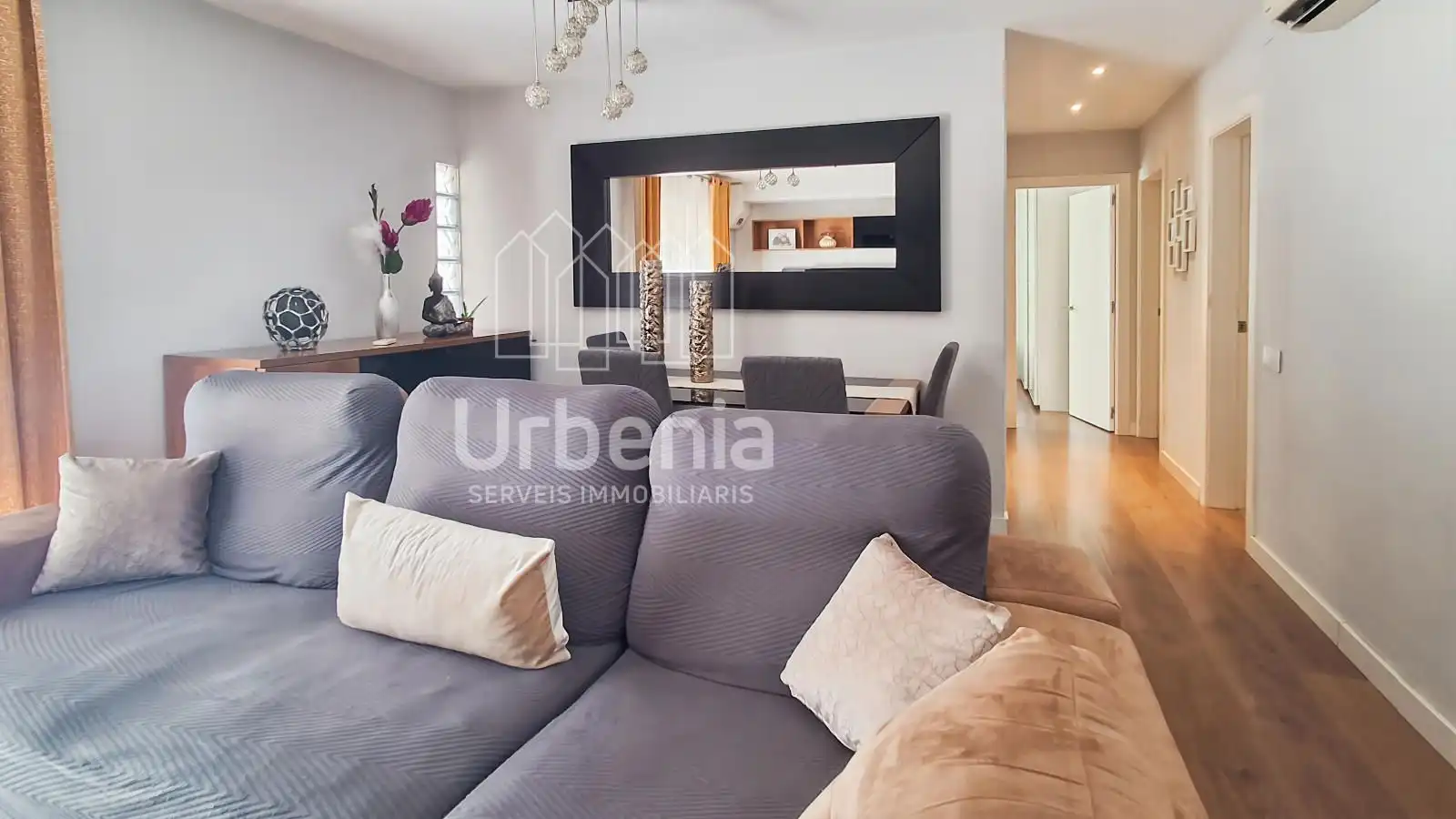 Living room of Flat for sale in Mataró  with Air Conditioner, Heating and Terrace